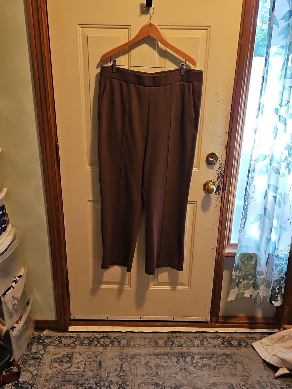 Roots Women's Brown Boot-Cut Pants